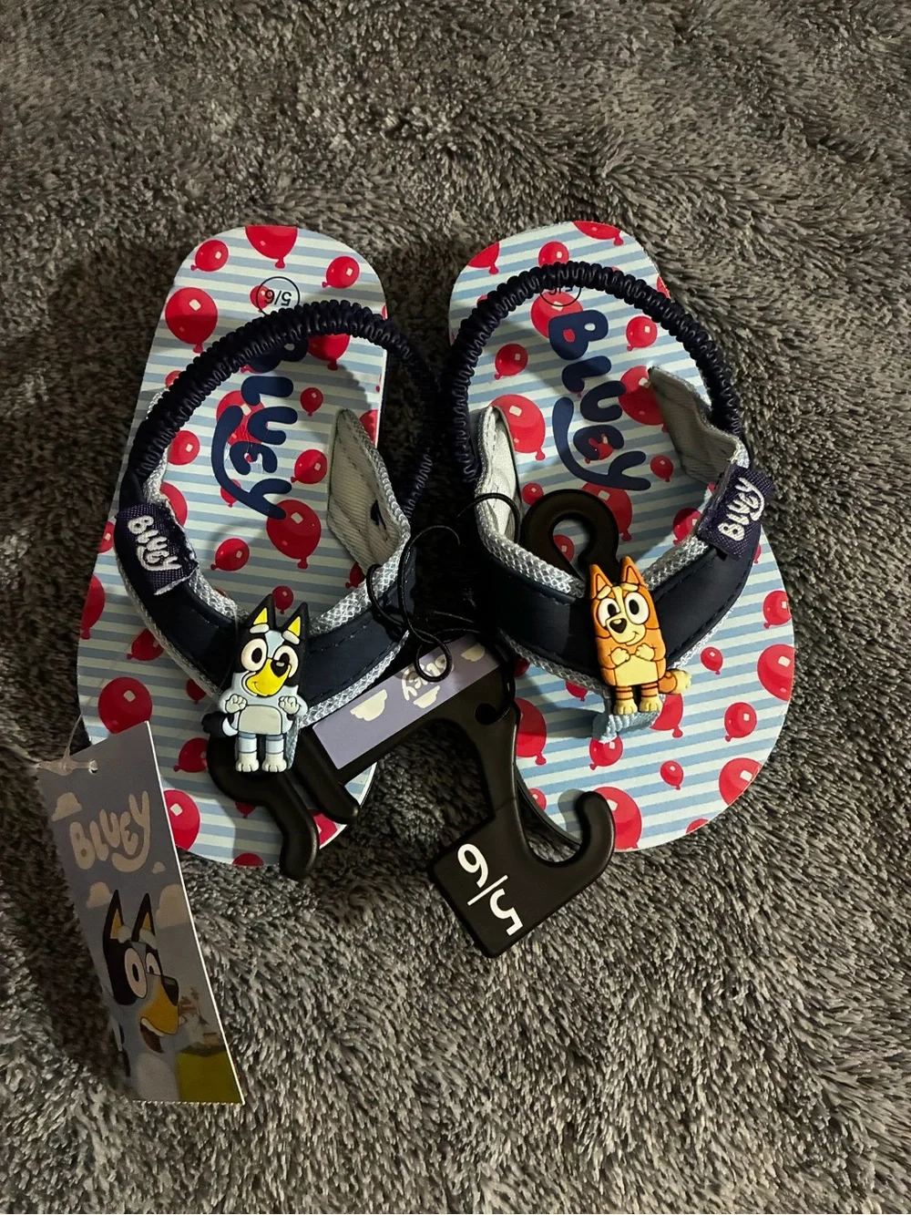Bluey Baby Sandals 5/6